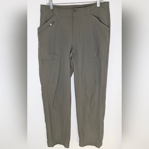 REI Pants - REI Olive Travel Joggers with Zip Pocket